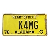 1978 Alabama Ham Radio License Plate #K4MG