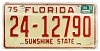 1978 Florida License Plate #2412790