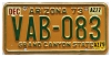 1979 Arizona License Plate #VAB083