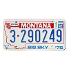 1992 Montana License Plate #3290249