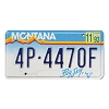 1993 Montana License Plate #4P4470F