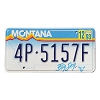 1993 Montana License Plate #4P5157F