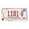 1994 Montana Dealer License Plate #11D18