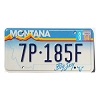 1994 Montana License Plate #7P185F