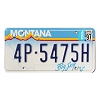 1997 Montana License Plate #4P5475H