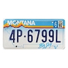 1997 Montana License Plate #4P6799L
