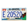 1998 Alabama Environment License Plate #E20520