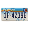 1998 Montana License Plate #1P4239E