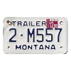 1998 Montana Trailer License Plate #2M557