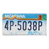 2000 Montana License Plate #4P5038P