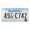 2003 Montana Trailer License Plate #49TRC742