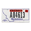 2007 Montana Dealer License Plate #A04613
