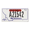 2010 Montana Dealer License Plate #A21542