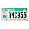 2010 Rocky Mountain College License Plate #RMC955