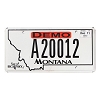 2011 Montana Dealer License Plate #A20012
