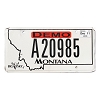 2011 Montana Dealer License Plate #A20985