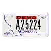 2011 Montana Dealer License Plate #A25224