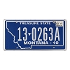2011 Montana License Plate #130263A