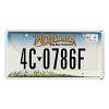 2011 Montana License Plate #4C0786F