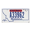 2012 Montana Dealer License Plate #A33962