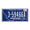 2012 Montana License Plate #359466A