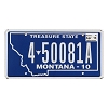 2013 Montana License Plate #450081A