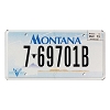 2013 Montana License Plate #769701B