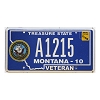 2013 Montana Veteran License Plate #A1215