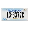 2014 Montana License Plate #133377C