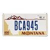 2015 Montana Centennial License Plate #BCA945