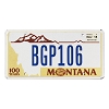 2015 Montana Centennial License Plate #BGP106
