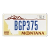 2015 Montana Centennial License Plate #BGP375