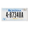2015 Montana License Plate #487340A