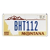 2016 Montana Centennial License Plate #BHT112