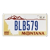 2016 Montana Centennial License Plate #BLB579
