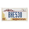 2017 Montana Centennial License Plate #BHE530