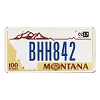 2017 Montana Centennial License Plate #BHH842