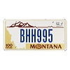 2017 Montana Centennial License Plate #BHH995