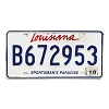 2018 Louisiana Sportsman's Paradise License Plate #B672953