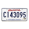 2018 Louisiana Sportsman's Paradise License Plate #C143095