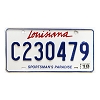 2018 Louisiana Sportsman's Paradise License Plate #C230479