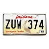 2018 Louisiana Pelican License Plate #ZUW374