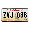2018 Louisiana Pelican License Plate #ZVJ088