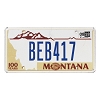2018 Montana Centennial License Plate #BEB417