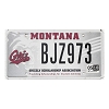 2018 Montana Grizzly Scholarship License Plate #BJZ973