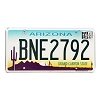 2019 Arizona License Plate #BNE2792