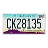 2019 Arizona Truck License Plate #CK28135