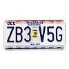 2019 Missouri License Plate #ZB3V5G