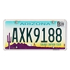 2020 Arizona License Plate #AXK9188