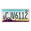 2020 Arizona License Plate #CJV6112